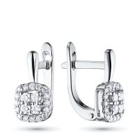 Серьги из белого золота э4712сг11174400