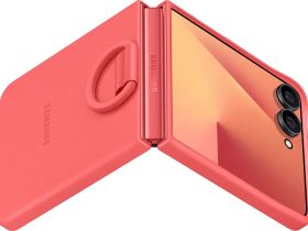 Чехол Samsung Ring Case для Z Flip7 красный