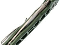 Складной нож CIVIVI Anaaki, сталь Nitro-V, рукоять зеленый алюминий