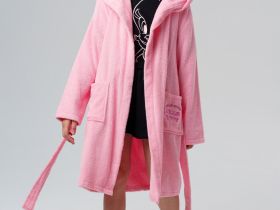 Халат текстильный для девочек