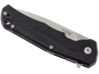 Складной нож LionSteel T.R.E., сталь M390, рукоять титан/G10, черный