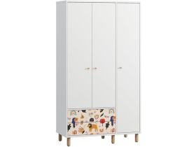 Шкаф детский Трикси 3-105x190 Зоо