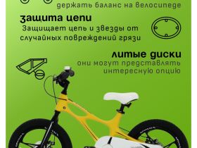 Детский велосипед Royal Baby Space Shuttle 16, год 2022, цвет Желтый