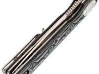 Складной нож Dr.Tech W3897MG, сталь D2, рукоять микарта, Pattern gray