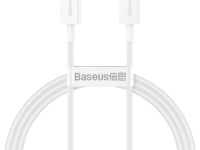 Кабель Baseus Superior Series 20W (Type-C) на (Lightning) (CATLYS-C02) 200см силикон (белый)