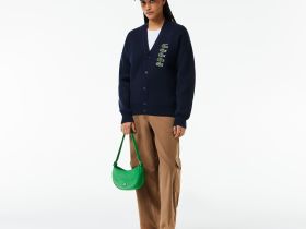 Кардиган Lacoste на пуговицах унисекс
