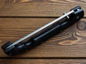 Нож складной Cold Steel Voyager XL Tanto, сталь Aus-10A, рукоять Griv-Ex, черный