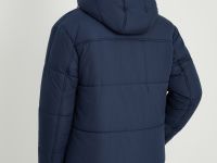 Полупальто утепленное с воротником-стойкой