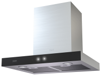 Т-образная вытяжка PAOLA 600 inox/black sensor