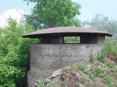 Тигровая батарея с пушкой полуденного сигнала, где 30 августа 1889 г. был поднят флаг Вадивостокской крепости