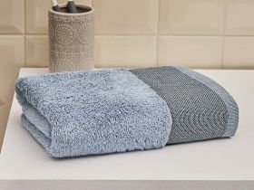 Полотенце махровое Giorgio, голубое