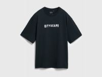 Футболка с принтом, Черный