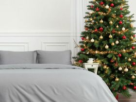 Постельное белье Серебристо-серый/Silver grey