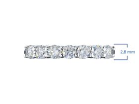 Кольцо из белого золота с бриллиантами э4701кц04220553