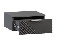 Тумба прикроватная подвесная Шелтон 50x22 Графитовый