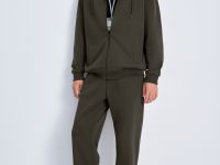 Худи на молнии с капюшоном