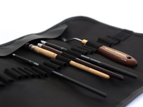 Скрутка для хранения кистей Малевичъ 26х48 см, черный