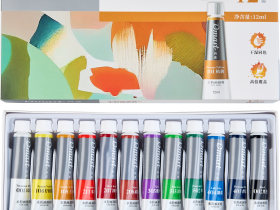 Набор гуаши Dmast 12 туб по 12 мл в картонной упаковке