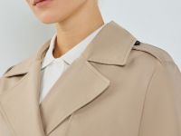 Длинный плащ, Бежевый