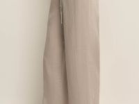 Брюки изо льна на резинке