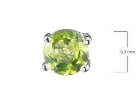 Классическая подвеска из серебра э0611пд02121100