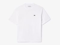 Женская футболка Lacoste свободного кроя из мягкого хлопка