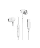 Проводная стерео-гарнитура WIWU Earbuds EB318 Type-C (белый)