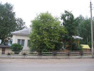 Здание, где работал легендарный разведчик, Герой Советского Союза Н.И. Кузнецов