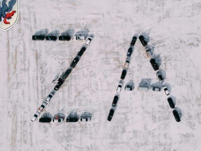 Автопробег в поддержку российской спецоперации на Украине прошел в Якутске