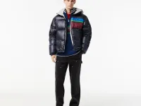 Мужская двусторонняя пуховая куртка Lacoste