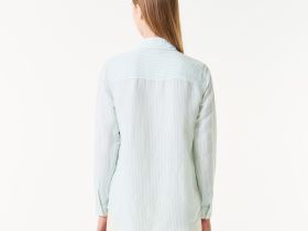 Женская лёгкая рубашка Lacoste из льна