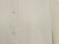 Блузка из конопляной ткани и хлопка