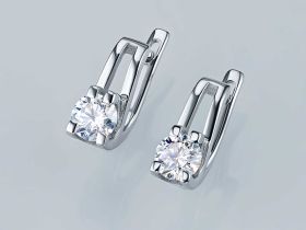 Серьги из белого золота э4712сг07080100_white