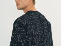 Футболка с принтом, Черный