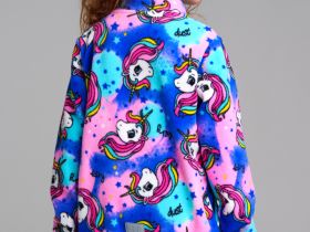 Куртка трикотажная для девочек