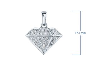 Подвеска из серебра э0612пд10200376