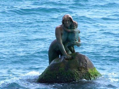 Скульптура «Русалка» (скульптор академик А.Г.Адамсон)