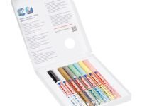 Набор маркеров декоративных, лаковых Edding 8 шт, 1-2 мм Пастельные цвета