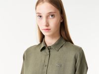 Женская рубашка Lacoste свободного кроя
