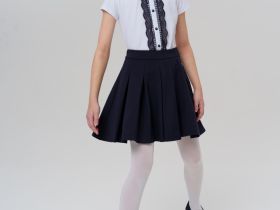 Блузка трикотажная для девочек (футболка)