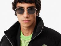 Мужская вельветовая куртка-пуховик Lacoste