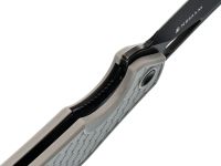 Раскладной нож Mr.Blade Wyvern Wharncliffe, сталь AUS-8, рукоять термопластик FRN, серый