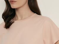 Футболка из мерсеризованного хлопка