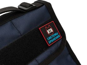 Сумка для 6 фиксированных ножей с замком KTB, темно-синяя L
