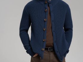 Кардиган прямого кроя из хлопка