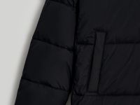 Пуховое пальто прямого кроя