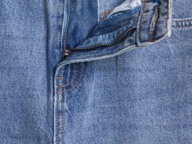 Объёмные джинсы Baggy для девочек, Голубой