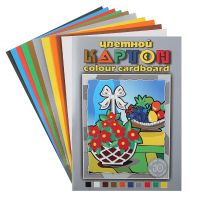 Набор картона цветного "Натюрморт" А3 10 л 10 цв
