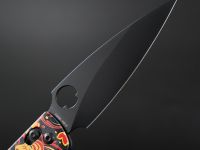 Складной нож Daggerr Sting Slim Khokhloma, сталь VG-10, рукоять G10