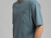 Футболка объемного кроя из джерси